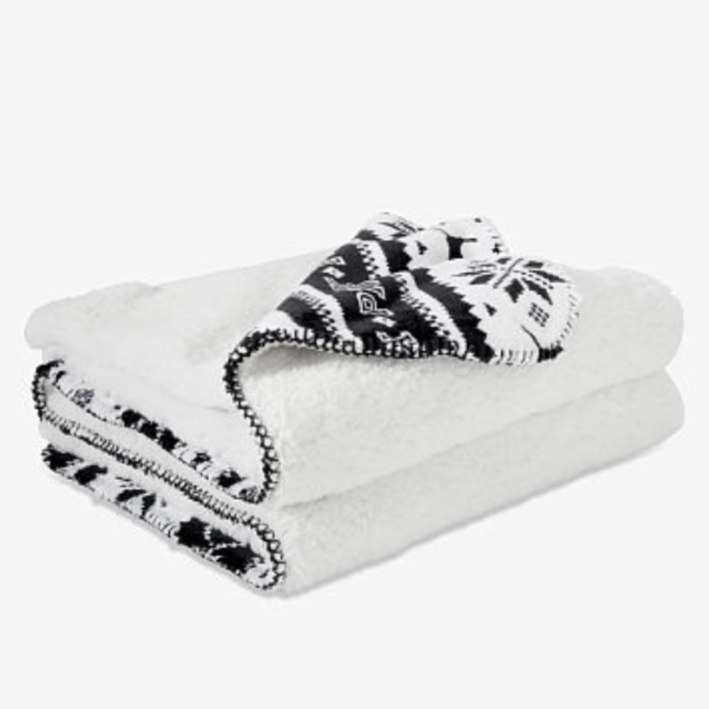 NWT Victoria's Secret PINK Fleece Sherpa Blanket